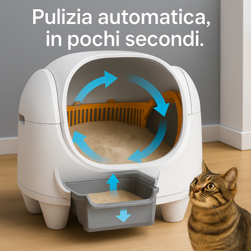 ORBITA — Lettiera autopulente e anti-odore per gatti