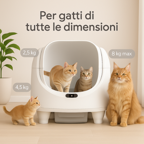 ORBITA — Lettiera autopulente e anti-odore per gatti