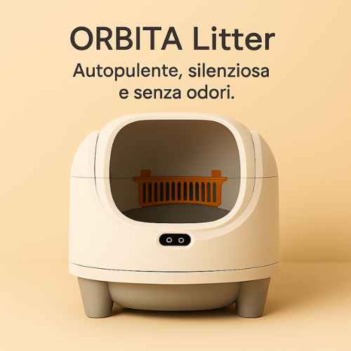 ORBITA — Lettiera autopulente e anti-odore per gatti