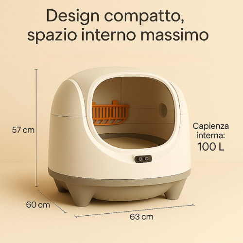 ORBITA — Lettiera autopulente e anti-odore per gatti